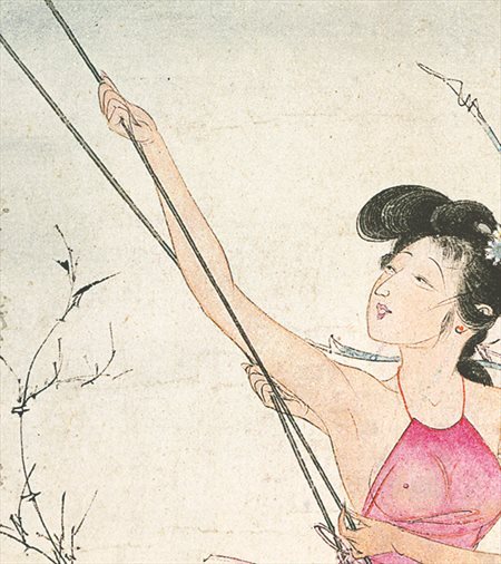 连云港-胡也佛的仕女画和最知名的金瓶梅秘戏图